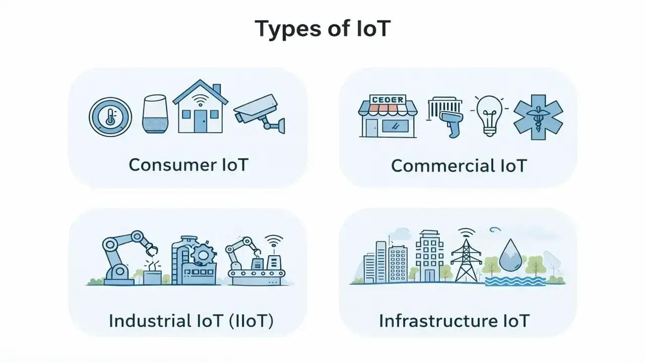 types of IoT