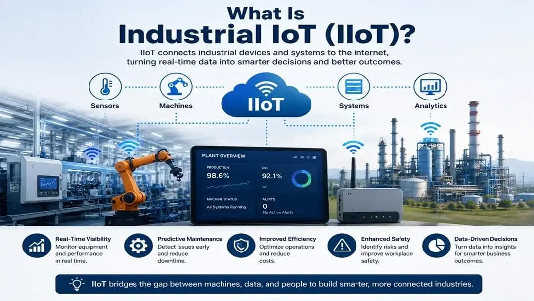 What Is Industrial IoT (IIoT)?