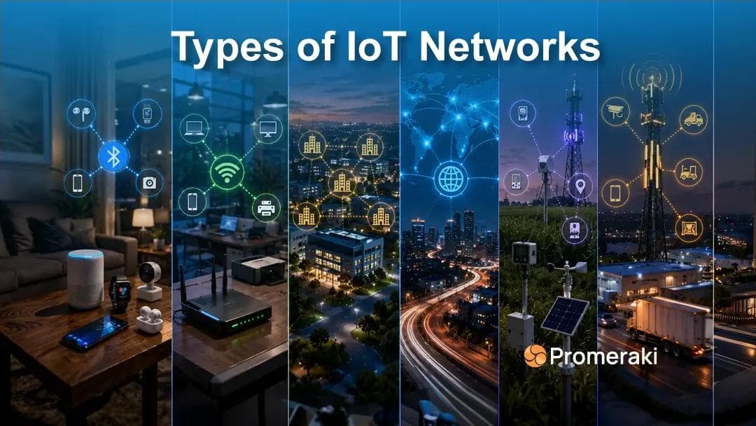 types of iot networks
