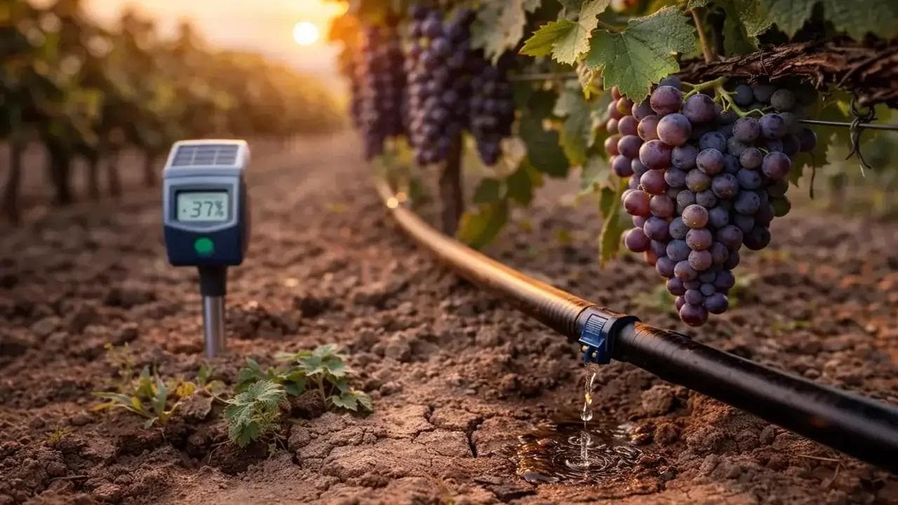 what is deficit irrigation in viticulture
