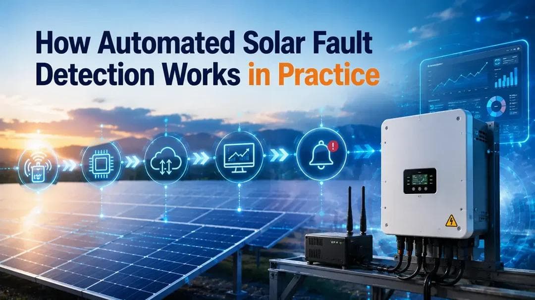 automated solar fault detection