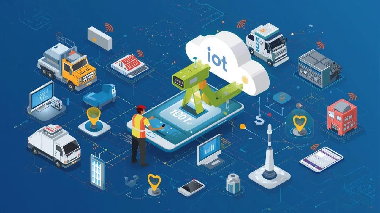 OEM managing connected devices through a centralized IoT platform