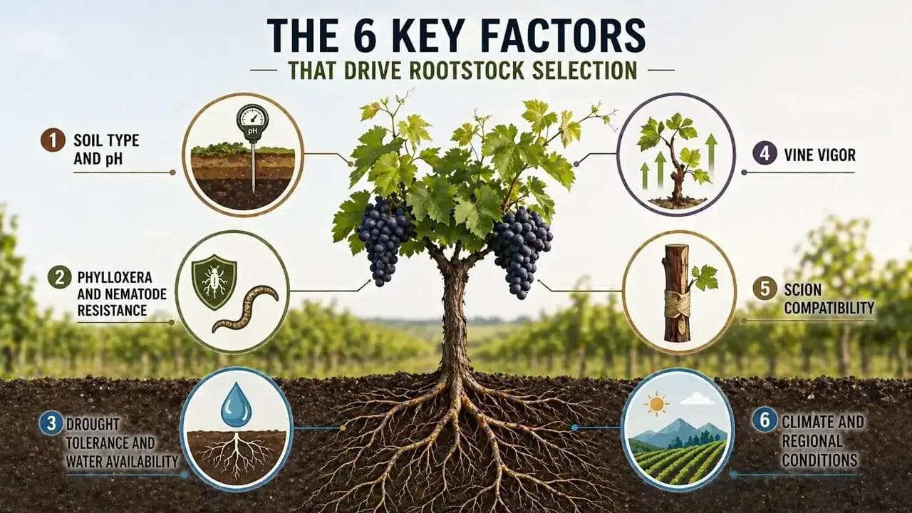 Key Factors That Drive Rootstock Selection