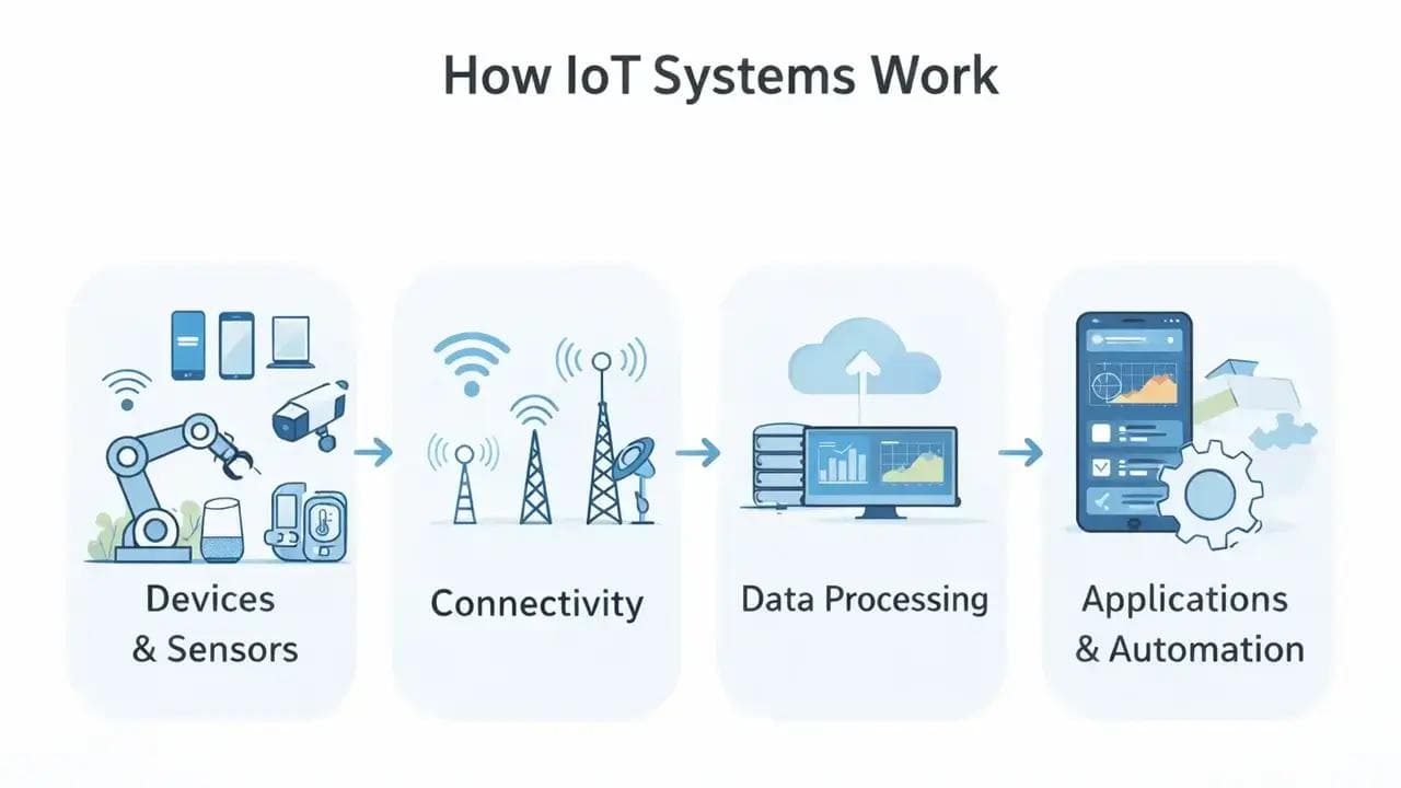 how iot systems work