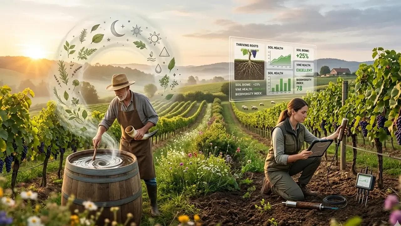 Biodynamic Farming in Vineyards Myth vs. Results