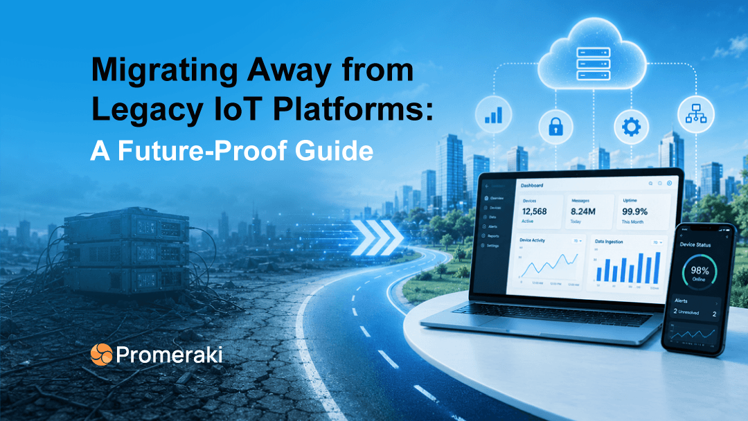 Migrating from a legacy IoT platform to a modern connected system.
