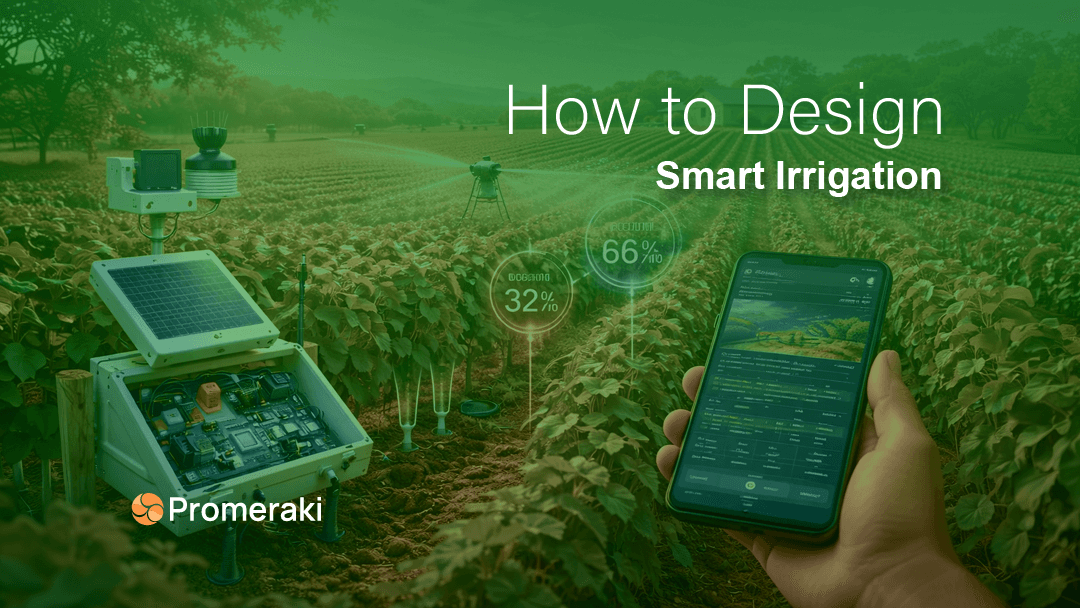 design smart irrigation system