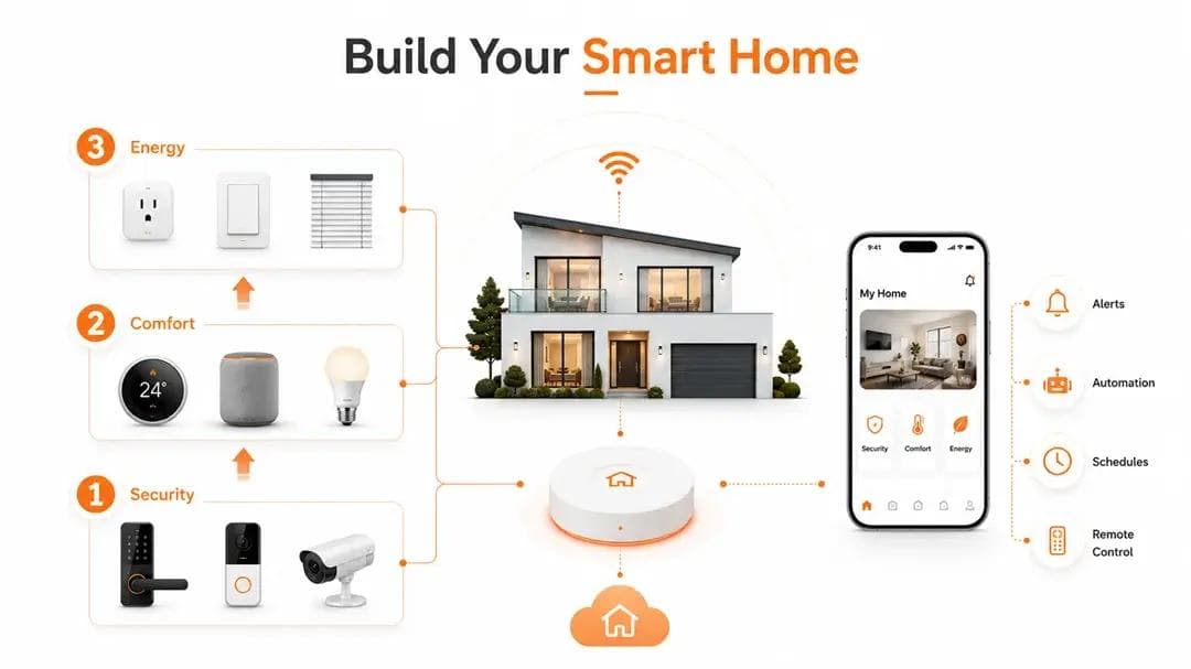 building smart home setup
